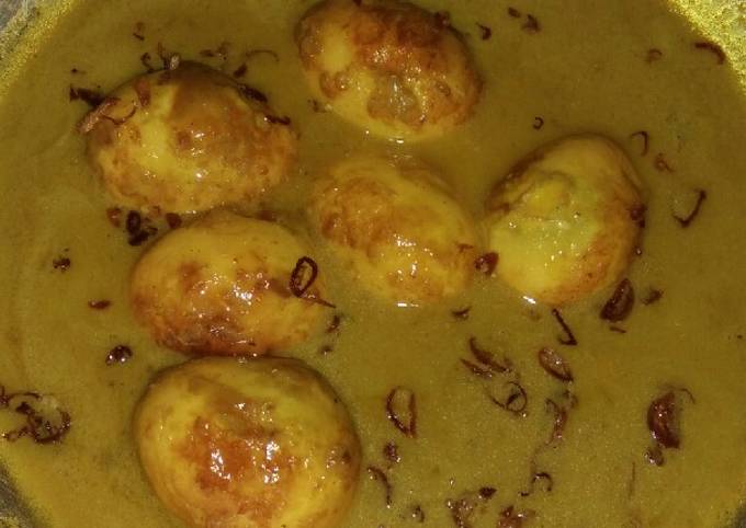 Anti Ribet, Membuat Telur bumbu petis Murah