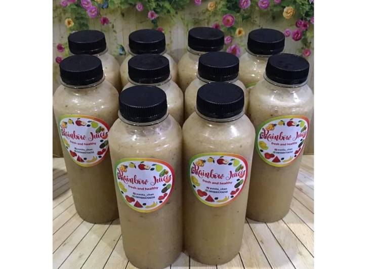 Bagaimana Menyiapkan Diet Juice Nectarine Kiwi Apple Dates Jambu Kristal, Menggugah Selera