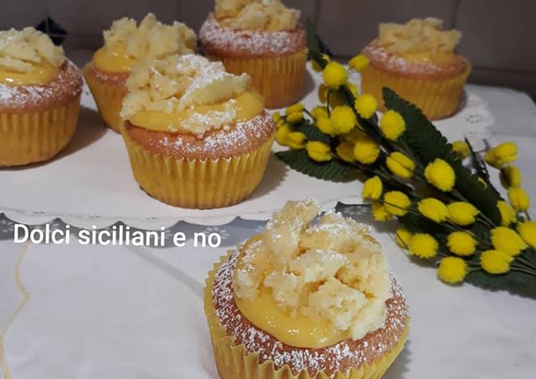 Cupcakes mimosa