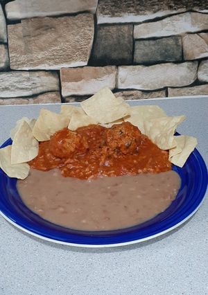 Una foto de Albóndigas con chipotle (picosas)