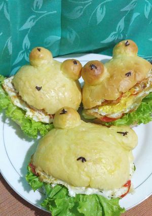 Foto resep Burger Keroppi