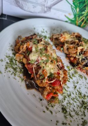 Une photo de Aubergines 🍆 farcies au Cookeo infinity 😃