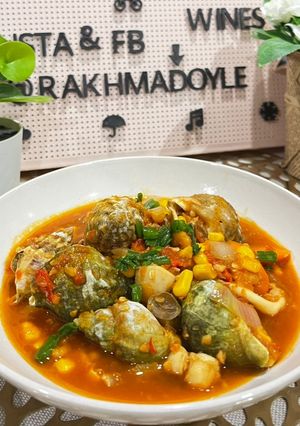 Foto resep Seafood Saos Padang