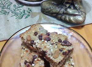 Una foto de Barritas de Avena, Plátano y frutos secos
