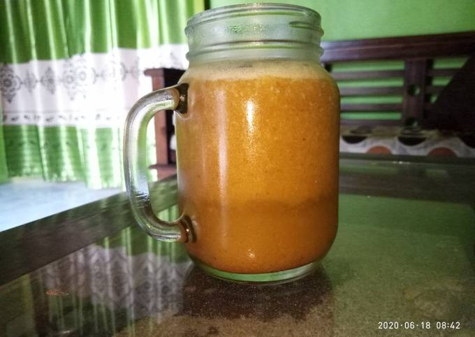 Jus KurJa (Kurma Jahe) "memodifikasi resep dr. Zaidul akbar"