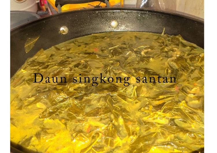 10 Resep: Daun Singkong santan pedas ala Perdesaan Anti Gagal!
