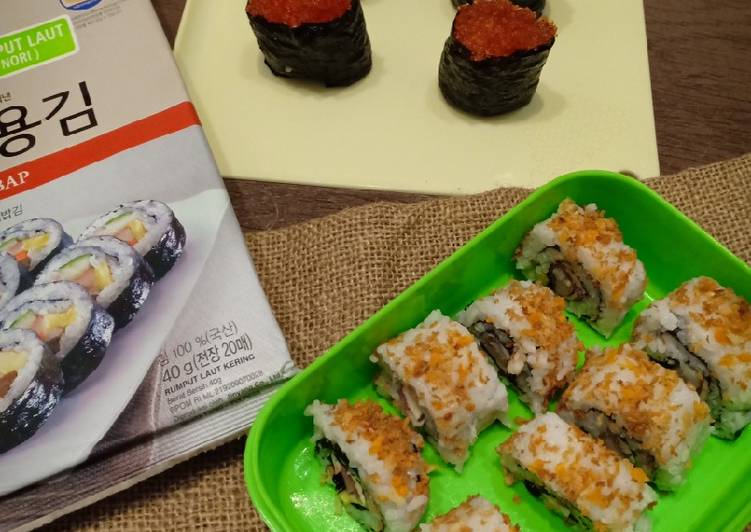 Resep Easy Sushi. (Seri Bekal Sekolah), Bikin Ngiler
