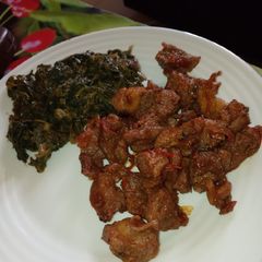 A picture of Nyama fry.