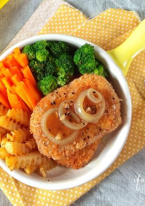 Foto resep Crispy Chicken Steak