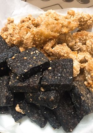 氣炸 雞軟骨及米血糕 的食譜成品照片