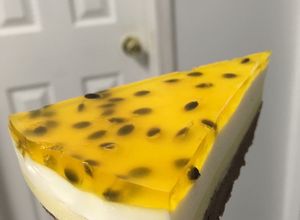 Hình của món Bánh mousse chanh dây...