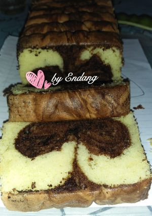 Foto resep Cake marmer 2 telur