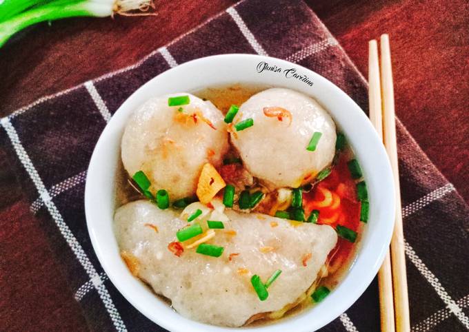 Resep Bakso  Aci  Isi  Kornet Sapi Enak Recipes food prep