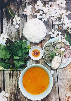 Hình của món Lẩu hải sản.