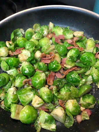 Recipe Fresh, sautéed Brussel Sprouts which Delicious