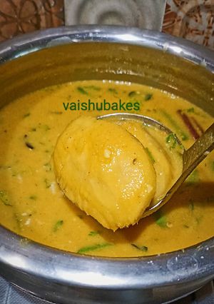 A picture of Mango Seeds Kadhi (koyichi Kadhi).