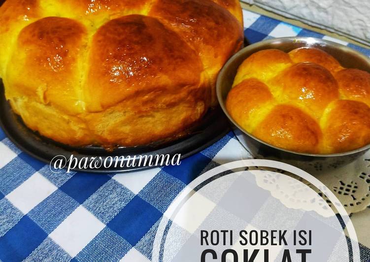 Roti sobek isi coklat