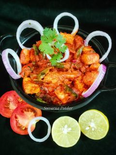 व्हेज कोल्हापूरी (veg kolhapuri recipe in marathi) रेसिपी चे मुख्य फोटो