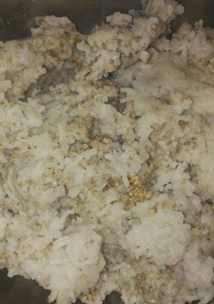 A picture of Bajara bhat.