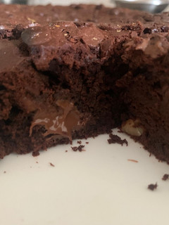 Una foto de Brownie con sorpresa