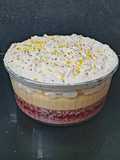 My Cherry flavoured flavoured Trifle with Brandy Whipped Cream🎅