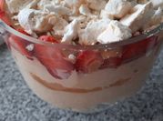 Una foto de merengue seco