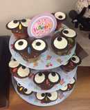Búhos🦉de cupcakes para Halloween 🎃