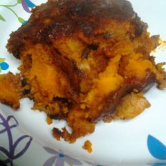 A picture of Sweet and spicy chicken casserole.