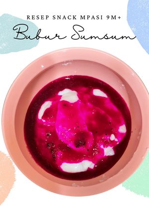 Foto resep Resep Snack MPASI 6m+ - Bubur Sumsum Buah Naga