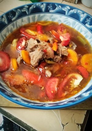 Foto resep Asem Asem daging