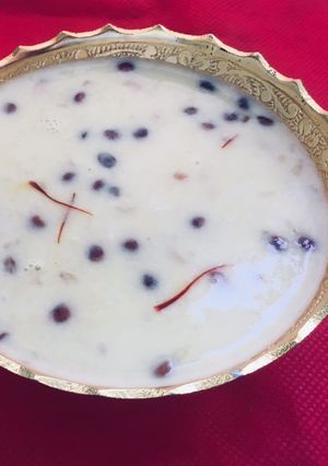 A picture of Sweet potato kheer.
