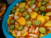 Gambar asinan mangga jeruk limau