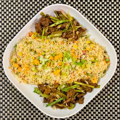 A picture of Dry Chili Beef.
