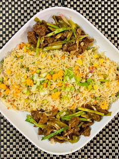 A picture of Dry Chili Beef.