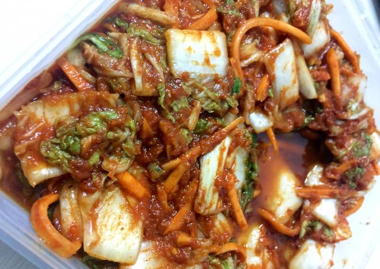 Kimchi mudah lezat