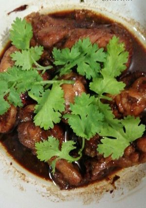 รูปของ เมนูไก่ตุ๋นโค้ก