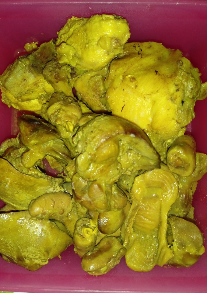 Foto resep DHA (Daging, Hati, dan Ampela) Ayam Ungkep