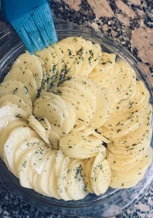 Una foto de Papas carrusel
