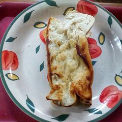 Fried Bread Sandwiched in Vegetable A picture of Fried Bread Sandwiched in Vegetable.