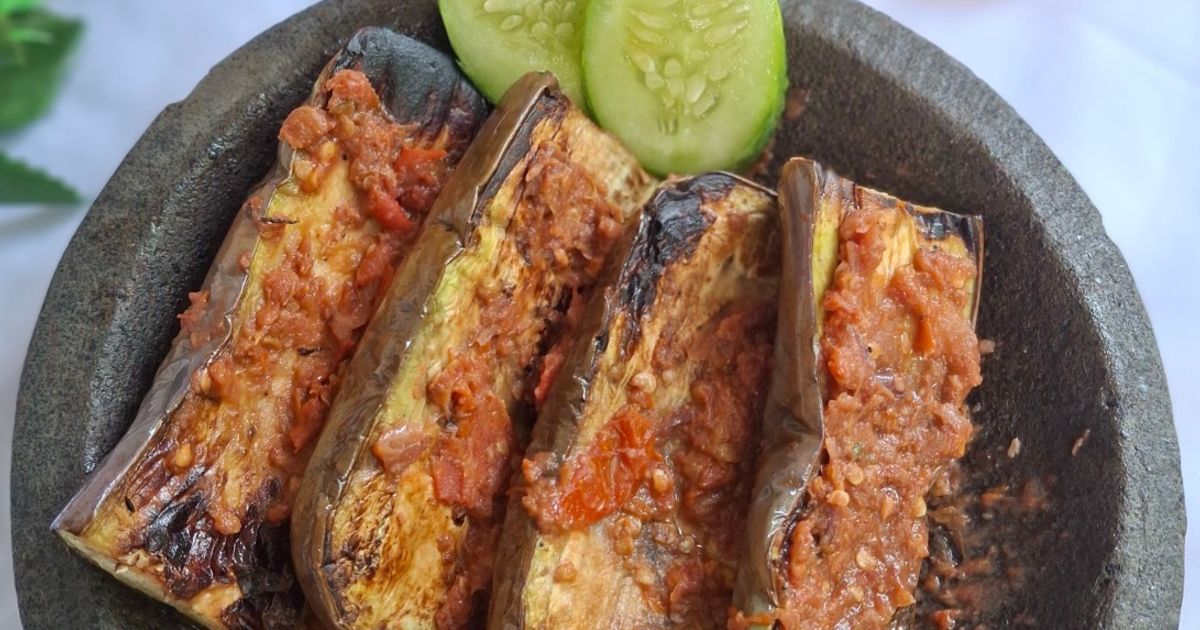 Terong Bakar Sambel Terasi