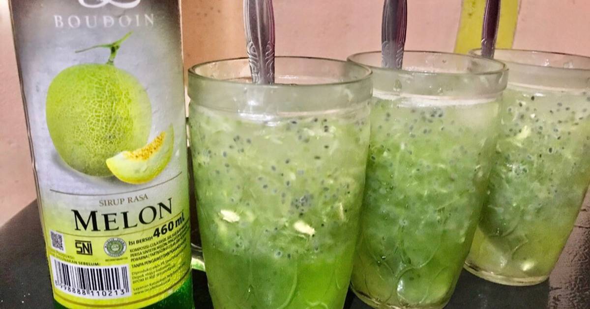 41 Resep Es Timun Selasih Sirup Marjan Melon Enak Dan Mudah Cookpad