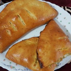 A picture of Potato calzone.