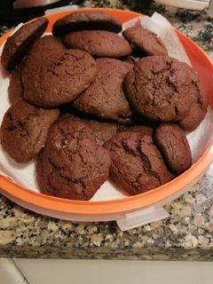 Una foto de Galletas de chocolate