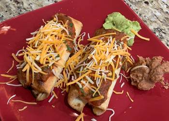 How to Recipe Delicious Air Fryer Chicken Chimichangas
