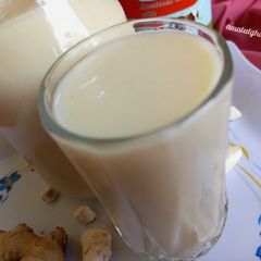 A picture of Baobab milk drink.