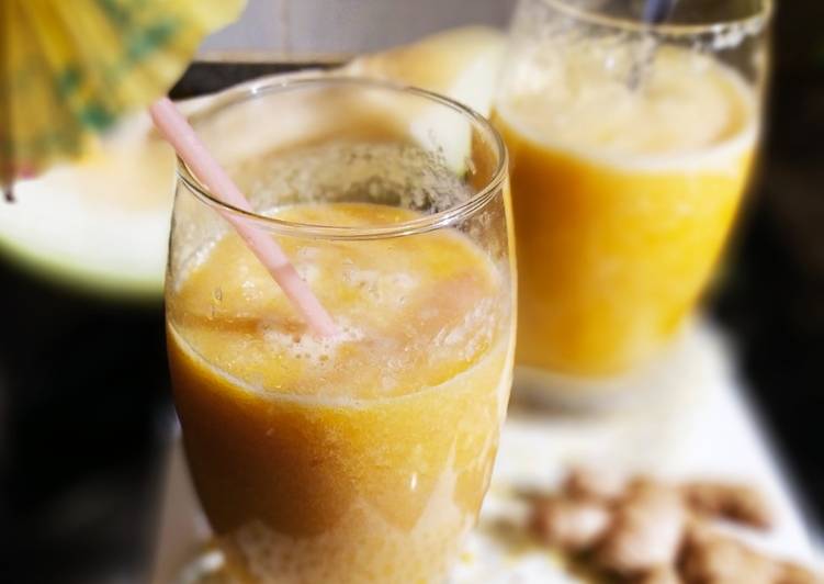 Jugo Multifrutas para dolencias renales con Jengibre