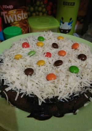 Foto resep Brownies kukus lapis coklat🎂🍰🍫
