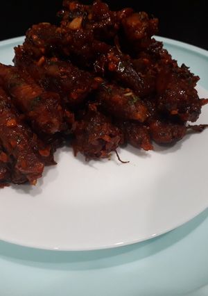 A picture of Babycorn chilli.