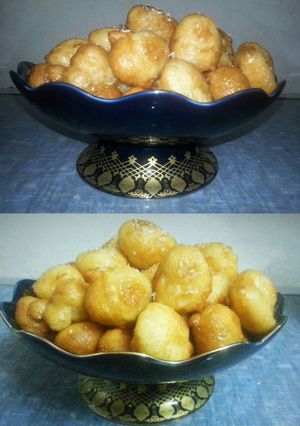 صورة لوصفة عوامة او لقمة القاضي😋