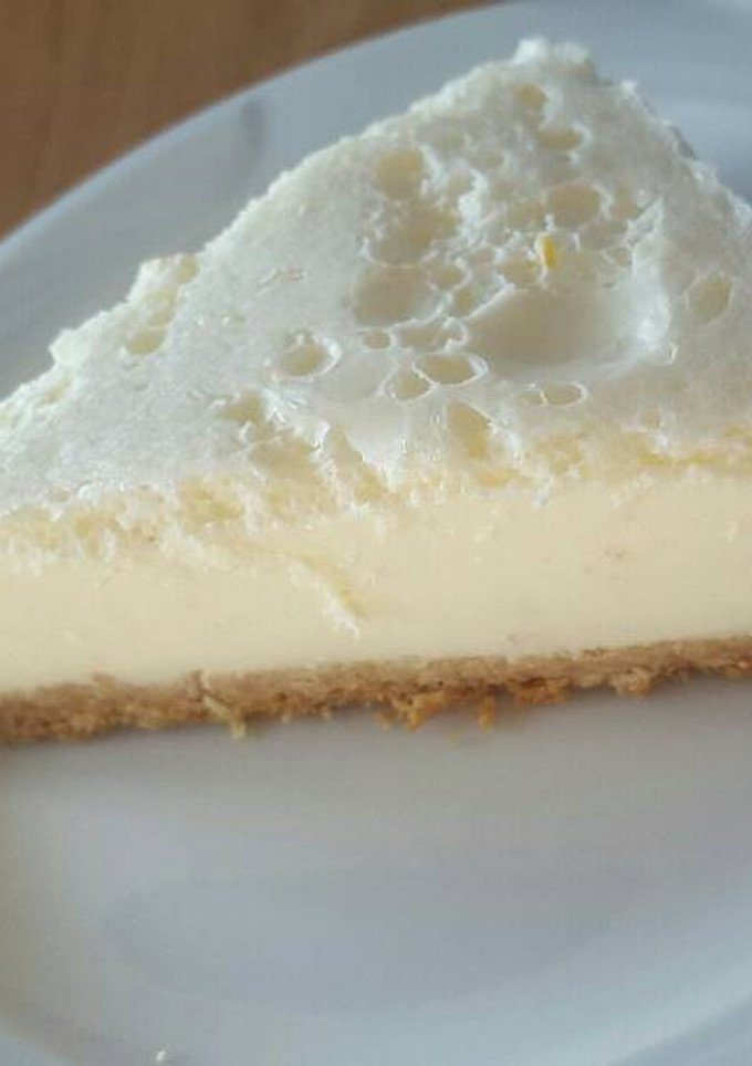 Una foto de Tarta fría de mousse de limón
